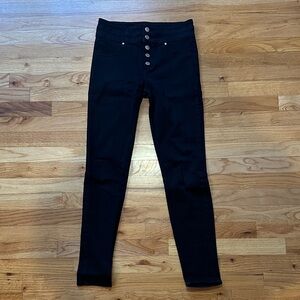 Abercrombie & Fitch Black High Rise Women's Jeans